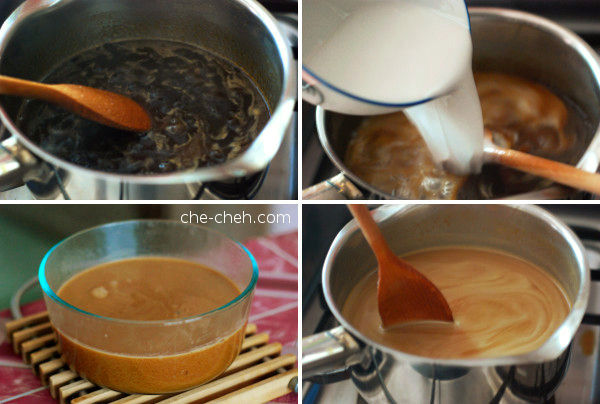 Making Of Gula Melaka & Coconut Milk Jellyy